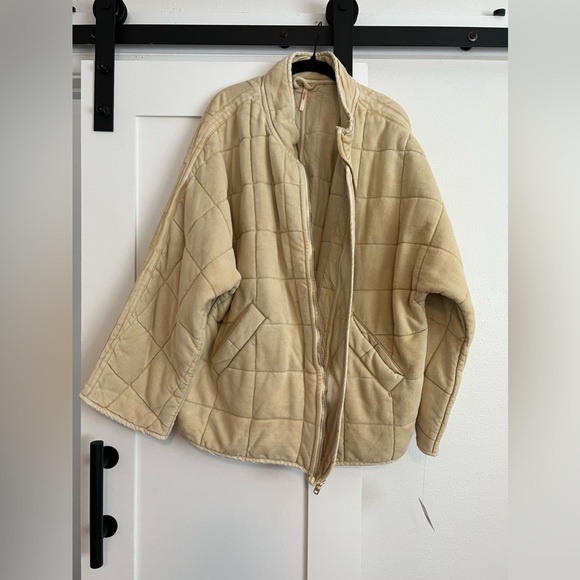 Free People Dolman Quilted Knit Jacket - Picture 3 of 6